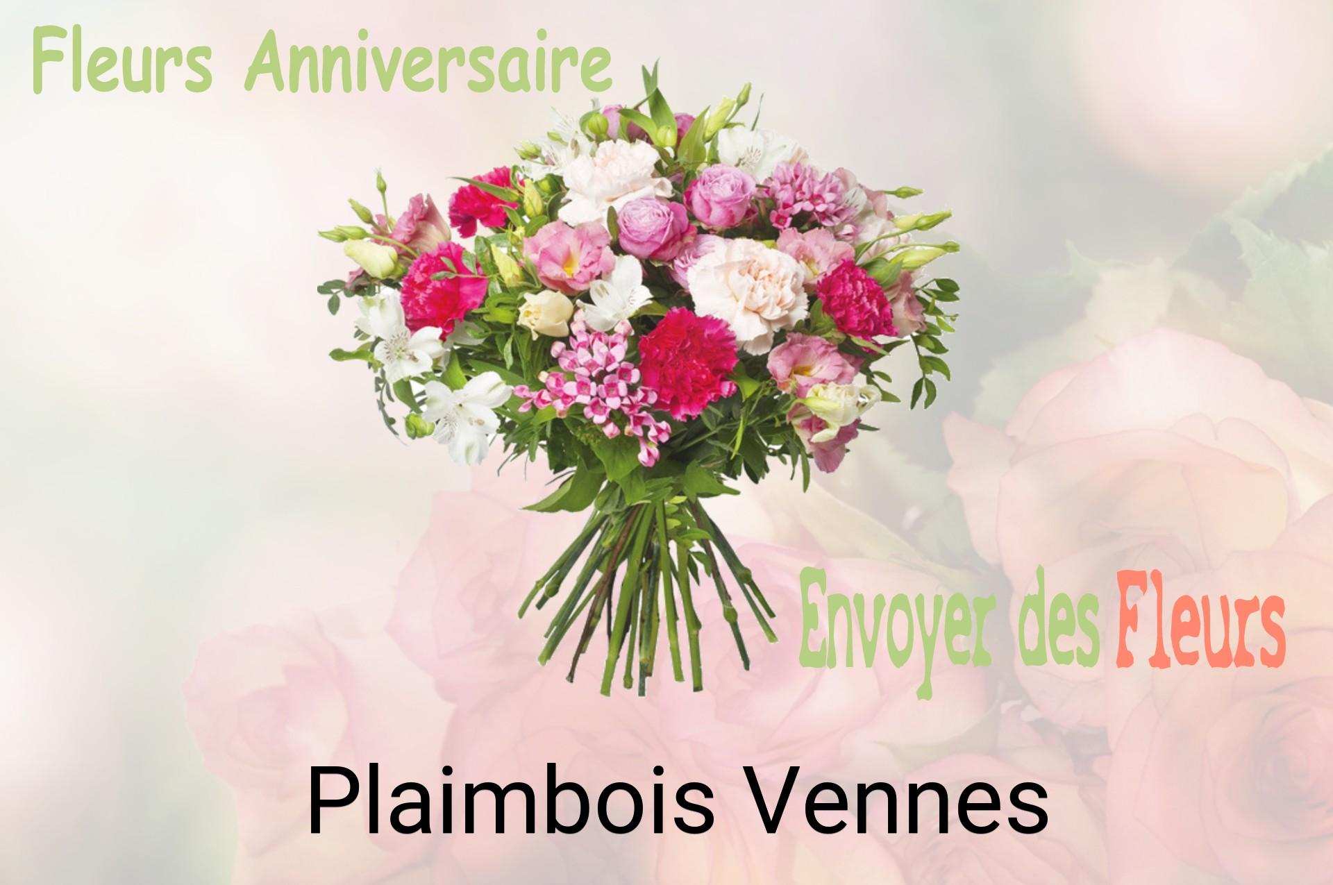Bouquet de fleurs d’anniversaire livré à Plaimbois-Vennes